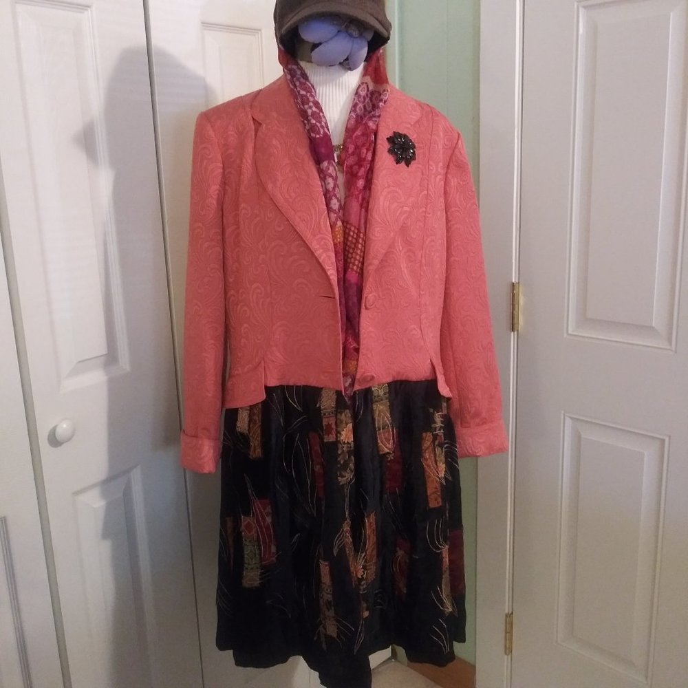 1812 Jeaniemade Size 16 Emma James Upcycled Jacket